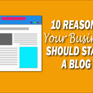 10 Reasons Your Business Should Start a Blog. Blog Clipart screen