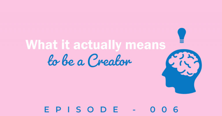 Title of episode. Clip art of a human head with a brain and a light bulb above the head.