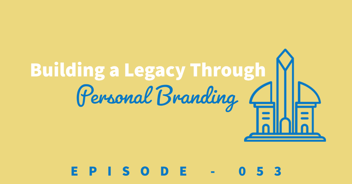 Icon of a large building to represent a legacy being built from personal branding.