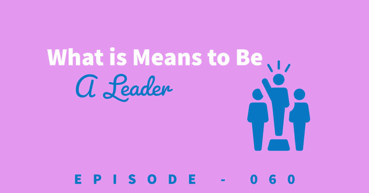 Image of someone standing up as a leader among a few others in the group