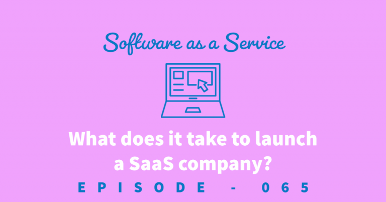 Picture of a laptop in the middle of the page to symbolize starting a SaaS company (Software as a Service)