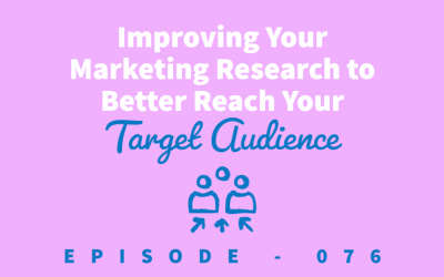Episode 76: Getting the Most out of Marketing Research by Asking the Right Questions [Annie Singer]