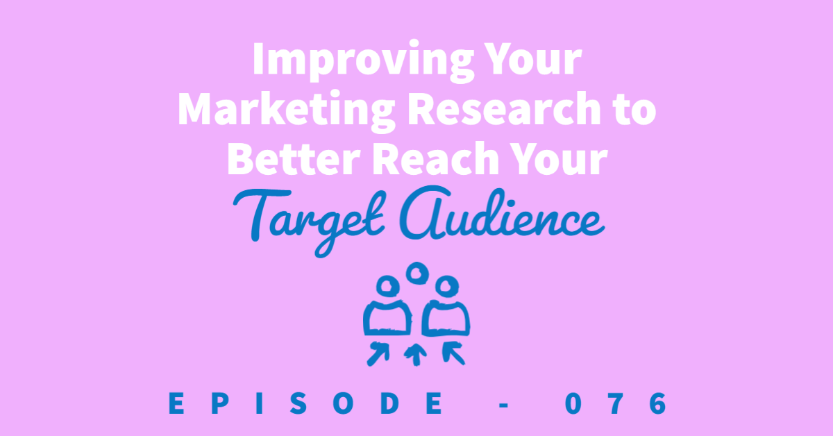 Arrows pointing to an audience to represent finding a target audience through market research