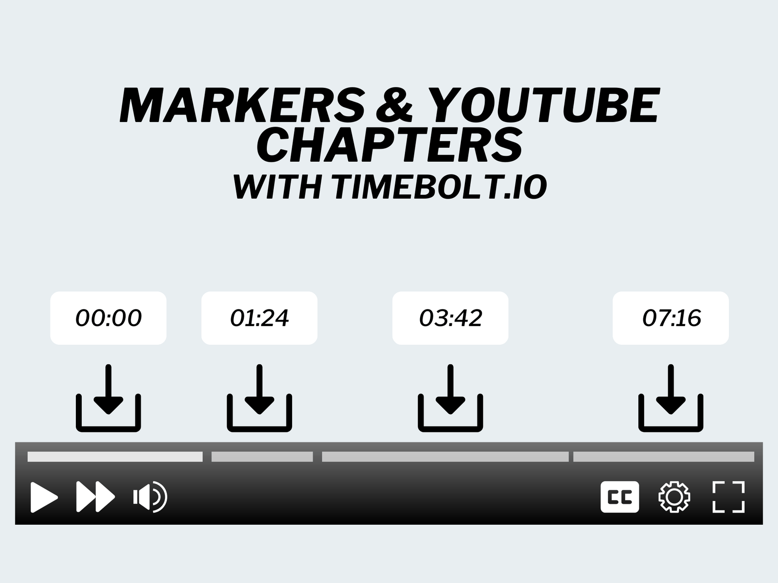Add Chapters to YouTube Video Quickly with Timebolt